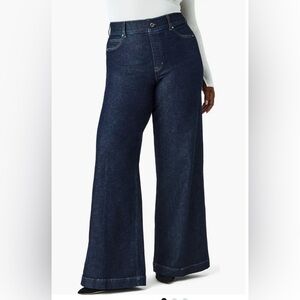 SPANX Straight Leg Jeans - Deep Indigo
